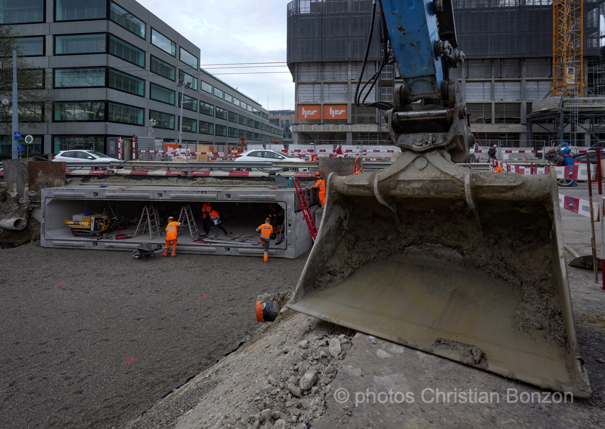 Remise a ciel ouvert de la Drize dans les secteurs Etoile et Acacias