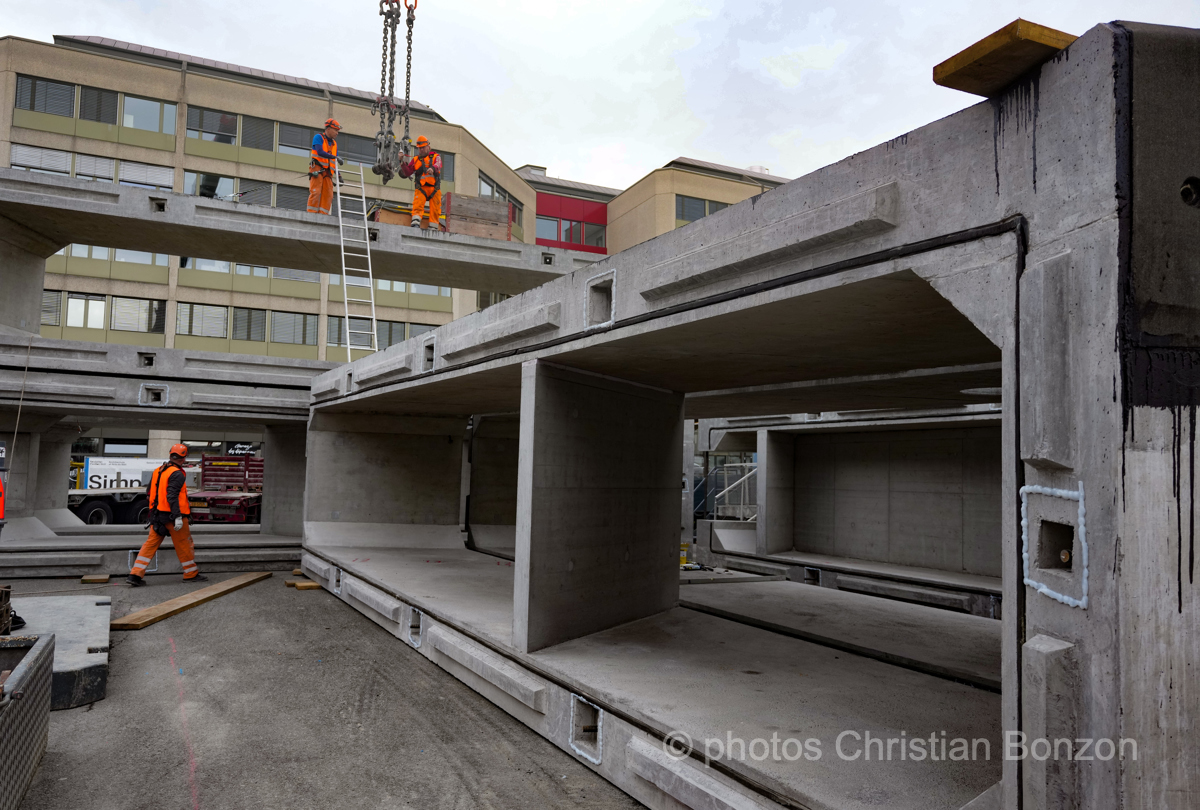 Remise a ciel ouvert de la Drize dans les secteurs Etoile et Acacias