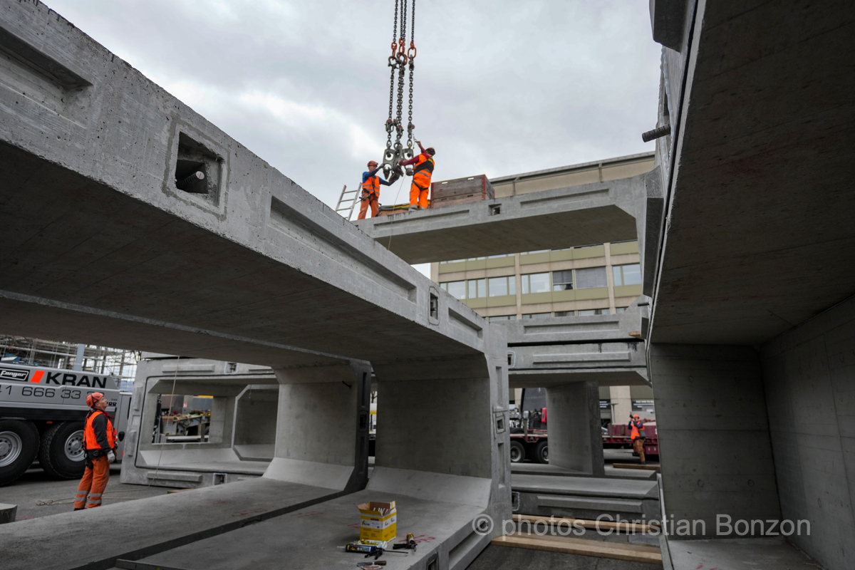 Remise a ciel ouvert de la Drize dans les secteurs Etoile et Acacias