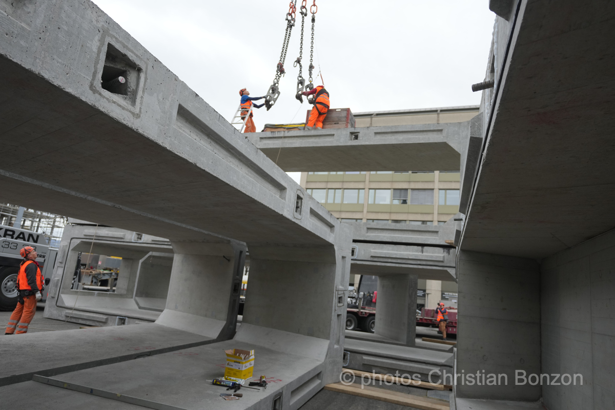 Remise a ciel ouvert de la Drize dans les secteurs Etoile et Acacias