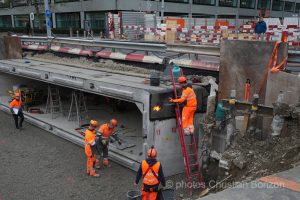 Remise a ciel ouvert de la Drize dans les secteurs Etoile et Acacias