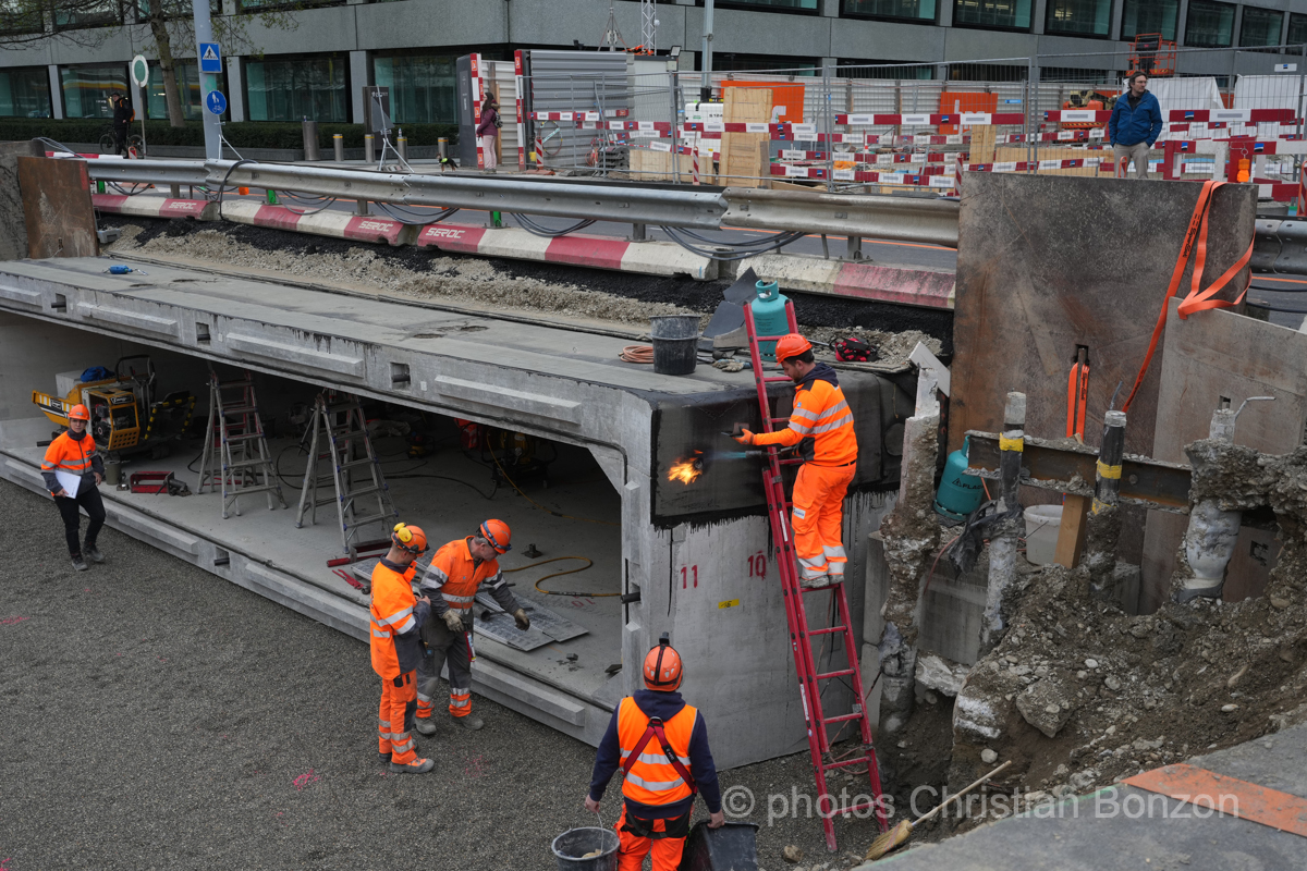Remise a ciel ouvert de la Drize dans les secteurs Etoile et Acacias