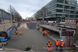 Remise a ciel ouvert de la Drize dans les secteurs Etoile et Acacias