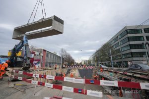 Remise a ciel ouvert de la Drize dans les secteurs Etoile et Acacias