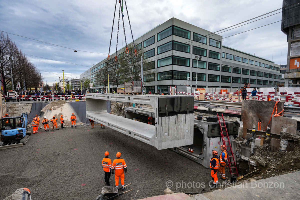 Remise a ciel ouvert de la Drize dans les secteurs Etoile et Acacias