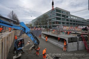 Remise a ciel ouvert de la Drize dans les secteurs Etoile et Acacias