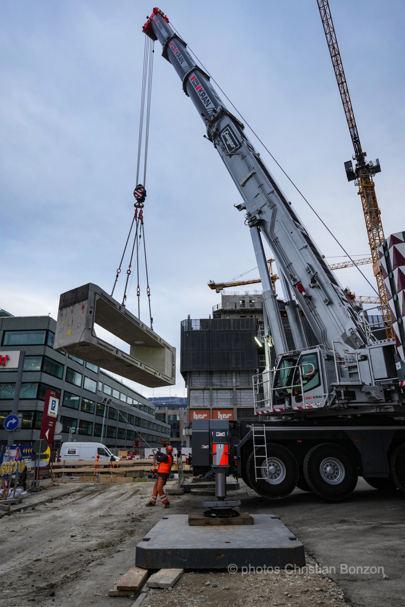 Remise a ciel ouvert de la Drize dans les secteurs Etoile et Acacias