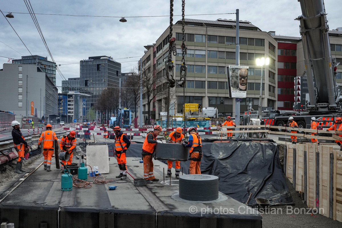 Remise a ciel ouvert de la Drize dans les secteurs Etoile et Acacias