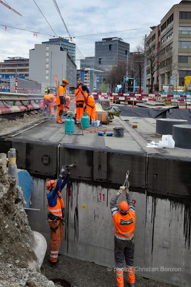 Remise a ciel ouvert de la Drize dans les secteurs Etoile et Acacias