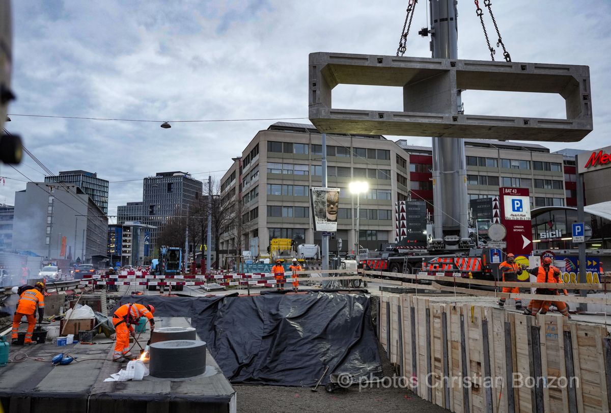 Remise a ciel ouvert de la Drize dans les secteurs Etoile et Acacias