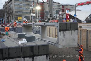 Remise a ciel ouvert de la Drize dans les secteurs Etoile et Acacias