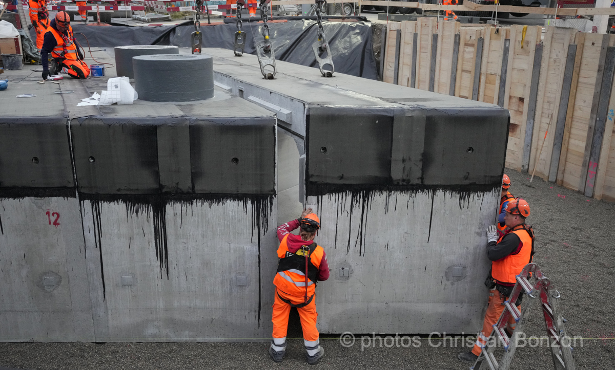 Remise a ciel ouvert de la Drize dans les secteurs Etoile et Acacias