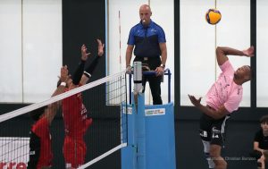 Le Genve Chnois Volleyball recevait Luc Volleyball (Lausanne) au Centre sportif de Sous-Moulin.