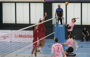 Le Genve Chnois Volleyball recevait Luc Volleyball (Lausanne) au Centre sportif de Sous-Moulin.