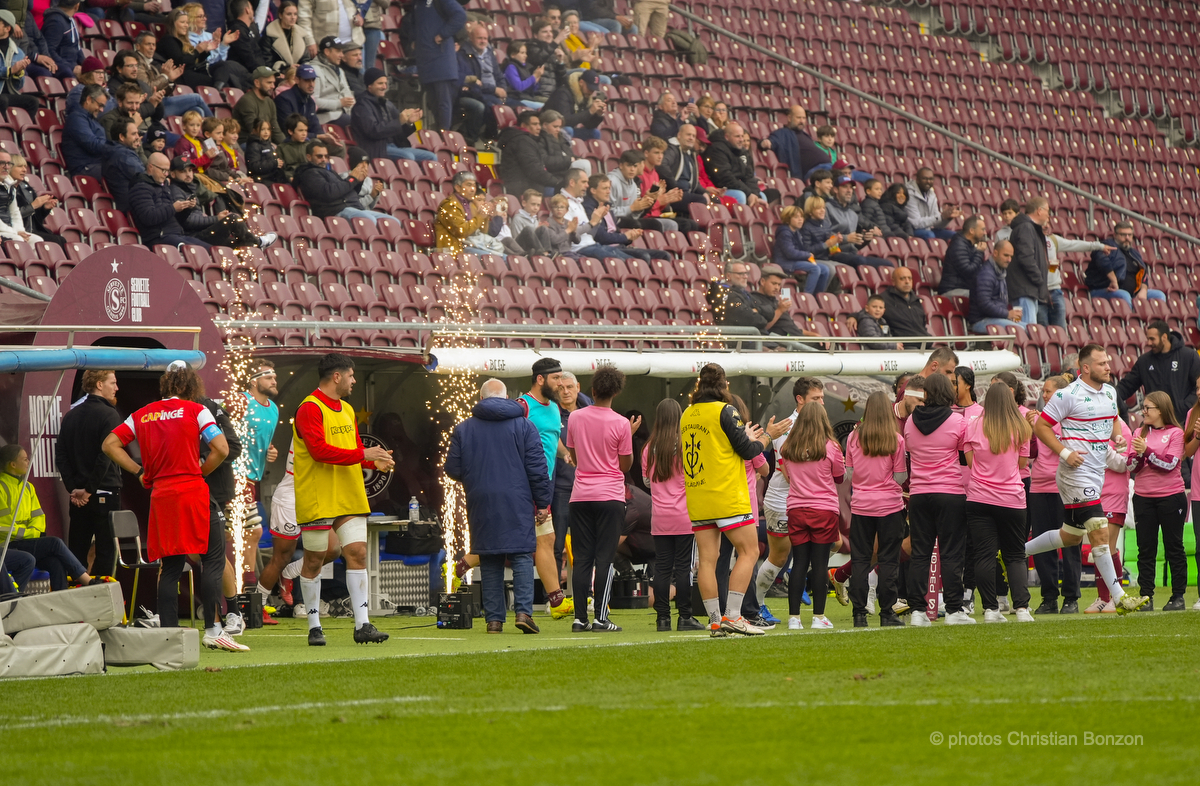 Le Servette Rugby Club recevait au Stade de la Praille (Genve) le Rugby club Nmois (23-16).