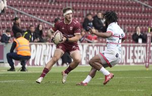 Le Servette Rugby Club recevait au Stade de la Praille (Genve) le Rugby club Nmois (23-16).