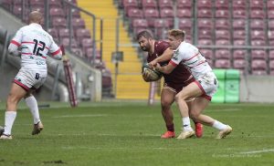 Le Servette Rugby Club recevait au Stade de la Praille (Genve) le Rugby club Nmois (23-16).
