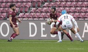 Le Servette Rugby Club recevait au Stade de la Praille (Genve) le Rugby club Nmois (23-16).
