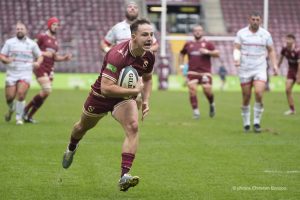 Le Servette Rugby Club recevait au Stade de la Praille (Genve) le Rugby club Nmois (23-16).