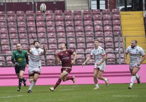 Le Servette Rugby Club recevait au Stade de la Praille (Genve) le Rugby club Nmois (23-16).