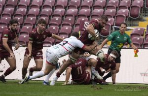 Le Servette Rugby Club recevait au Stade de la Praille (Genve) le Rugby club Nmois (23-16).