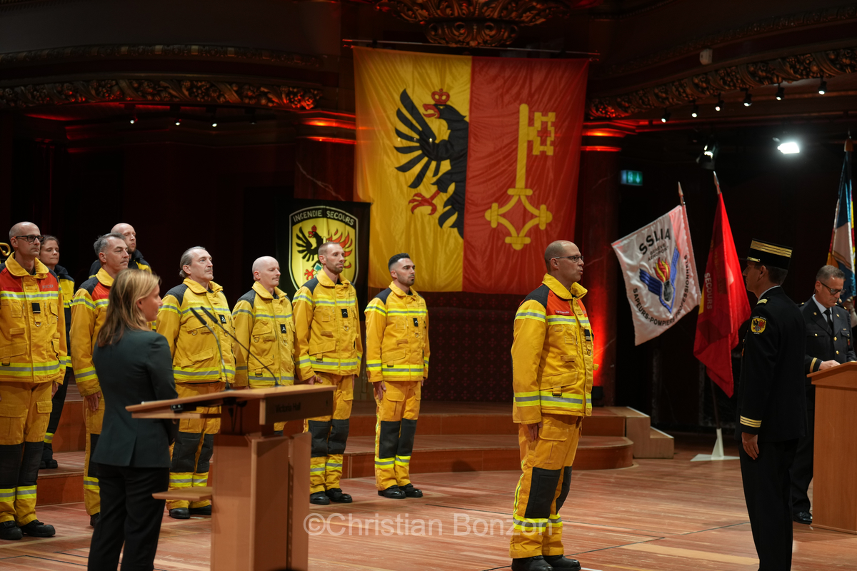 Rolex Switzerland Sail Grand Prix(SHli-Alps fte son 20eÊanniversaire  Sion(VScrmonie de remise des Brevets Fdraux de Sapeurs-Pompiers Professionnels