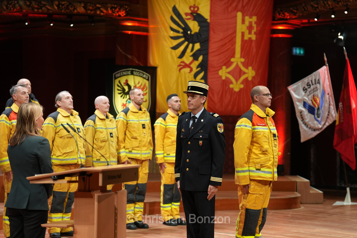 Rolex Switzerland Sail Grand Prix(SHli-Alps fte son 20eÊanniversaire  Sion(VScrmonie de remise des Brevets Fdraux de Sapeurs-Pompiers Professionnels