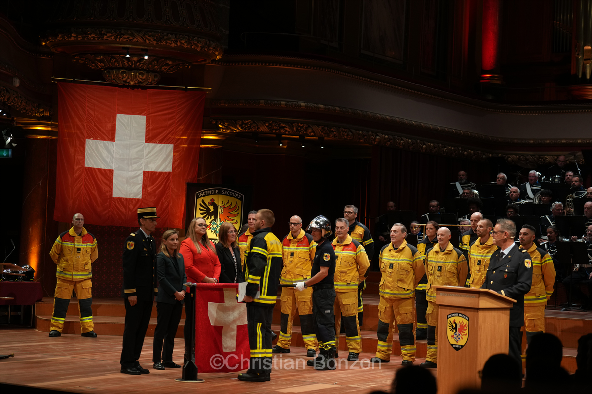 Rolex Switzerland Sail Grand Prix(SHli-Alps fte son 20eÊanniversaire  Sion(VScrmonie de remise des Brevets Fdraux de Sapeurs-Pompiers Professionnels