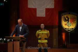 Rolex Switzerland Sail Grand Prix(SHli-Alps fte son 20eÊanniversaire  Sion(VScrmonie de remise des Brevets Fdraux de Sapeurs-Pompiers Professionnels