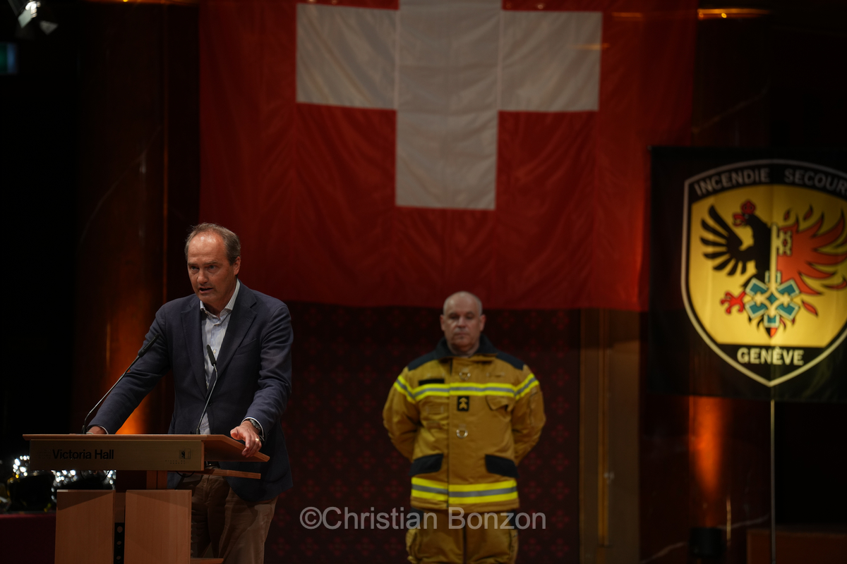 Rolex Switzerland Sail Grand Prix(SHli-Alps fte son 20eÊanniversaire  Sion(VScrmonie de remise des Brevets Fdraux de Sapeurs-Pompiers Professionnels