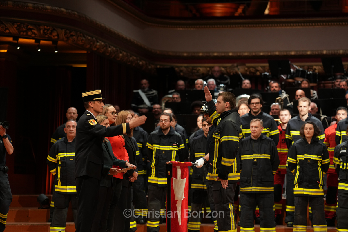 Rolex Switzerland Sail Grand Prix(SHli-Alps fte son 20eÊanniversaire  Sion(VScrmonie de remise des Brevets Fdraux de Sapeurs-Pompiers Professionnels