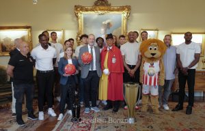 Crmonie en l'honneur des Lions de Genve,