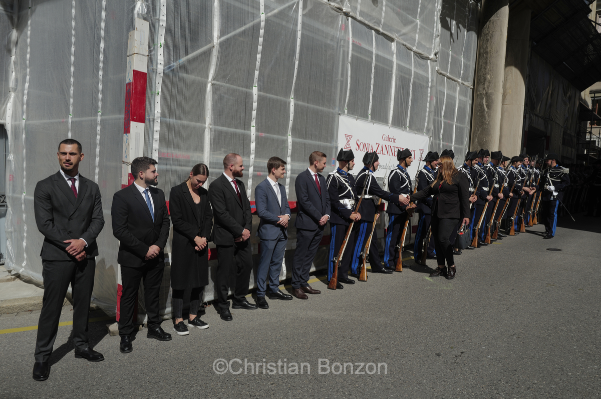 Prestation de Serment de l'Ecole de Police EA 1-23.