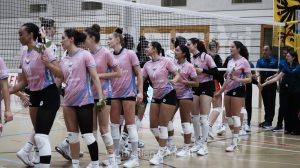 l'quipe fminine dÕInfomaniak Genve Volley