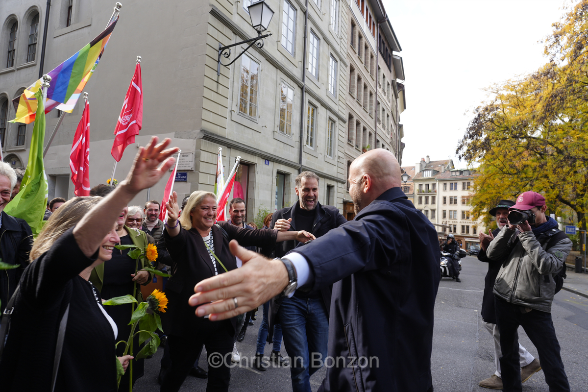 Nicolas Walder lu au Conseil dÕtat genevois a