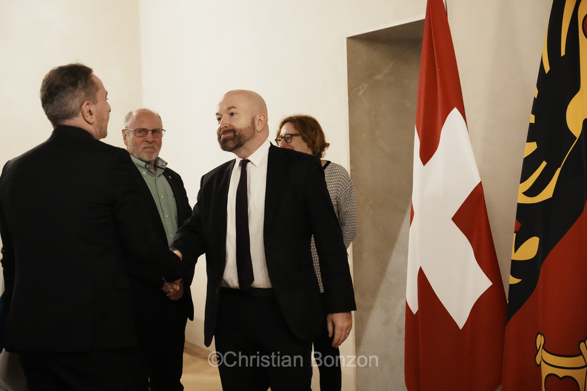 e conseiller d'Etat genevois Nicolas Walder a prt serment