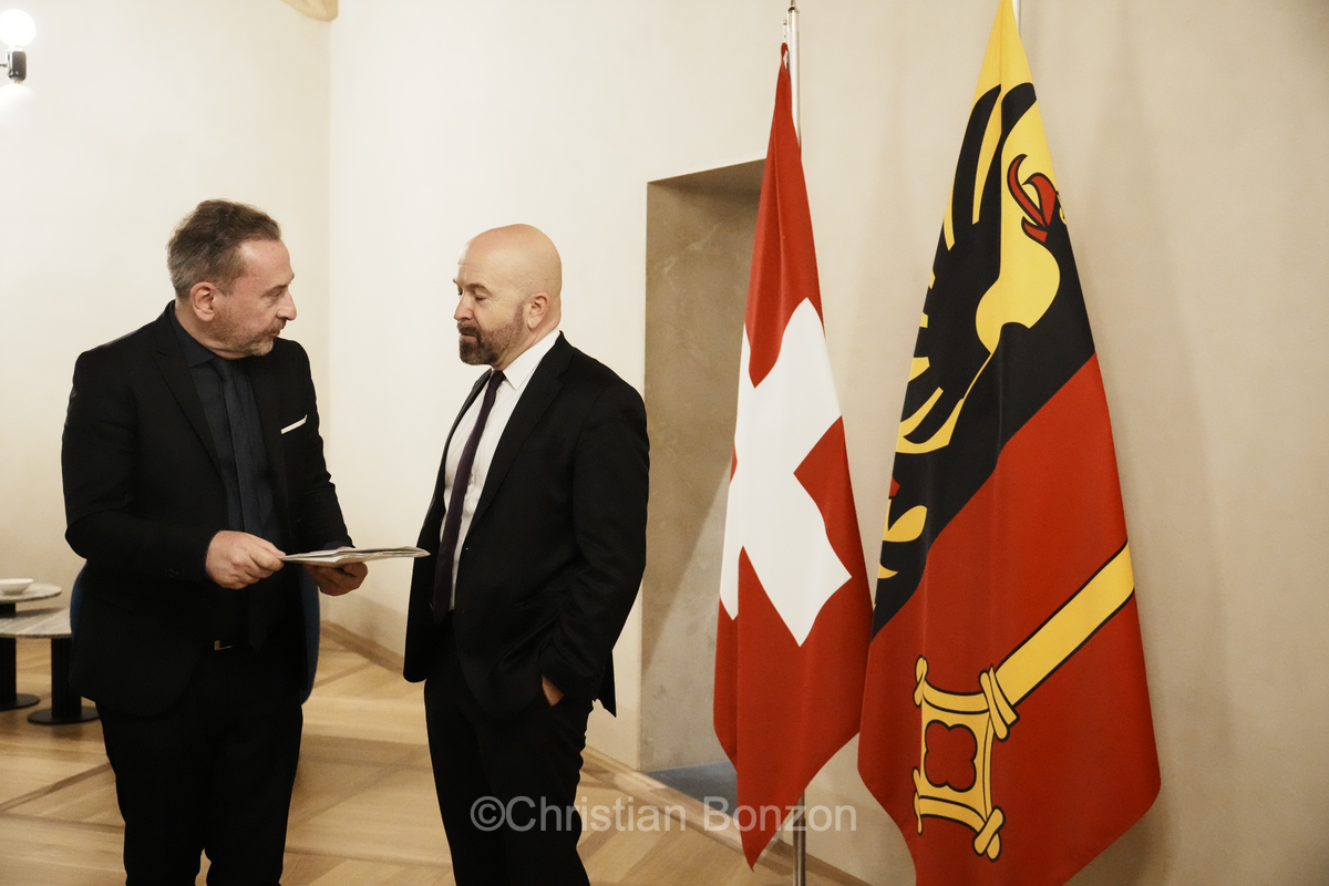 e conseiller d'Etat genevois Nicolas Walder a prt serment