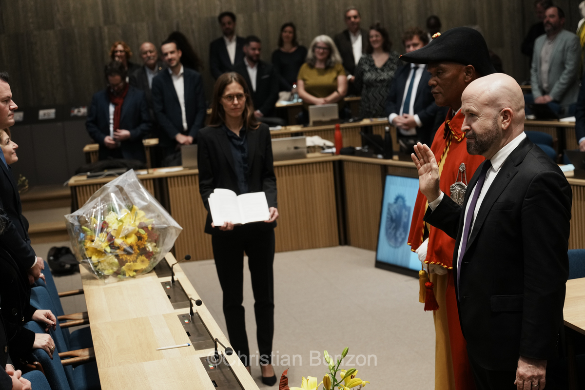 e conseiller d'Etat genevois Nicolas Walder a prt serment