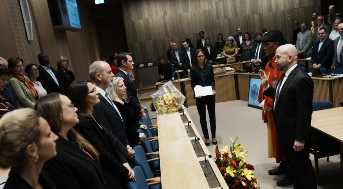 Prestation de serment de Monsieur Nicolas Walder