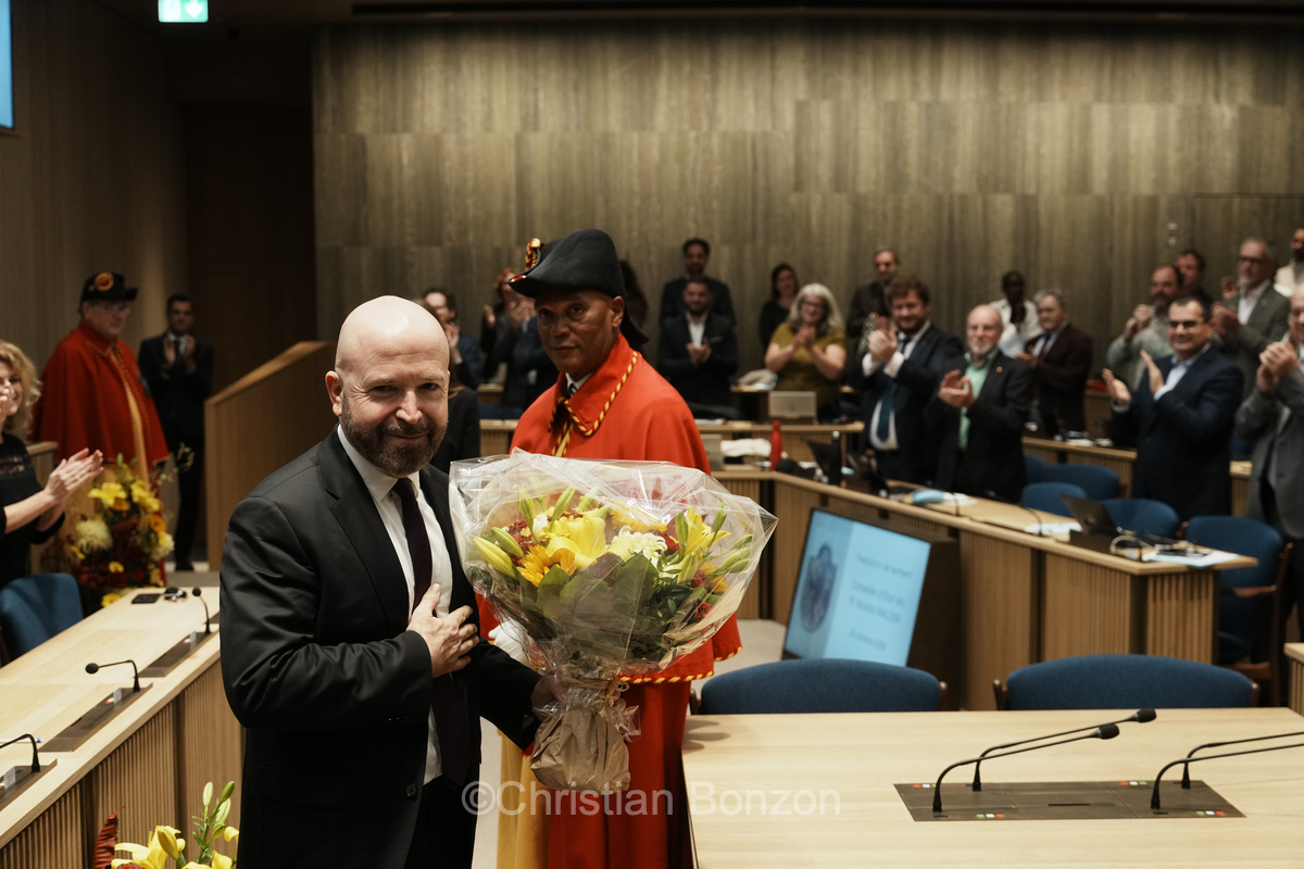 e conseiller d'Etat genevois Nicolas Walder a prt serment