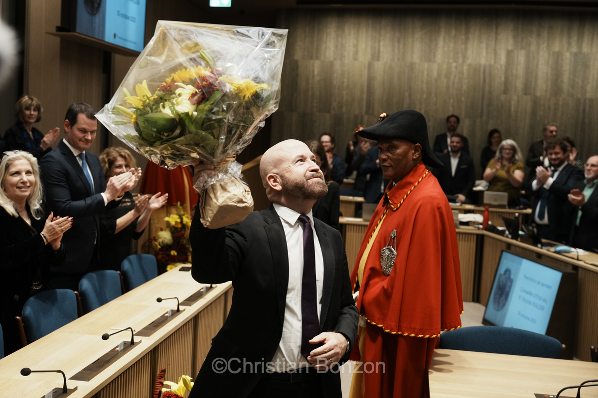 e conseiller d'Etat genevois Nicolas Walder a prt serment