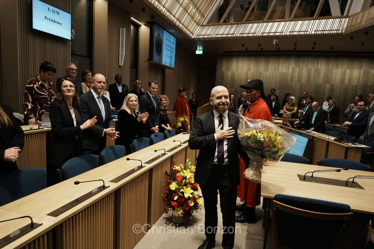e conseiller d'Etat genevois Nicolas Walder a prt serment