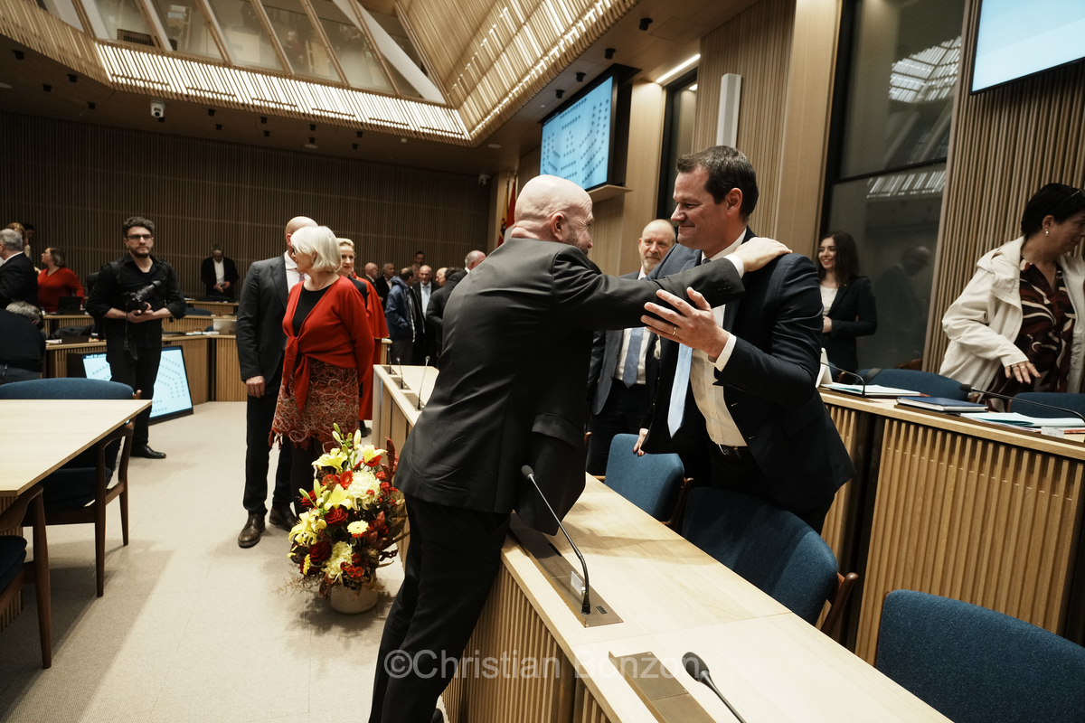 e conseiller d'Etat genevois Nicolas Walder a prt serment