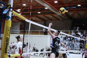 l'quipe fminine dÕInfomaniak Genve Volley