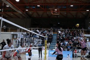 l'quipe fminine dÕInfomaniak Genve Volley