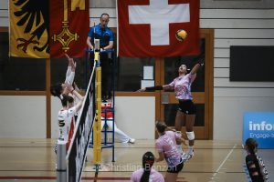 l'quipe fminine dÕInfomaniak Genve Volley