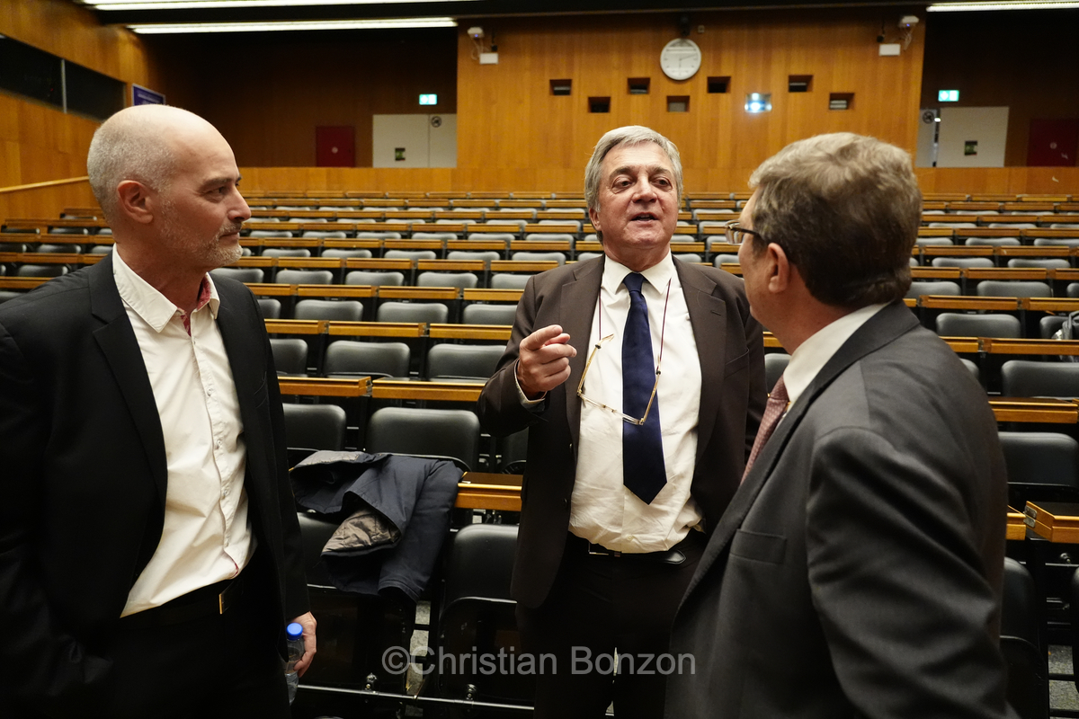 Fte MulticultureConfrence sur les relations bilatrales entre la Suisse et l'Union Europenne  Uni Dufour avec le Conseiller fdral Martin Pfister lle