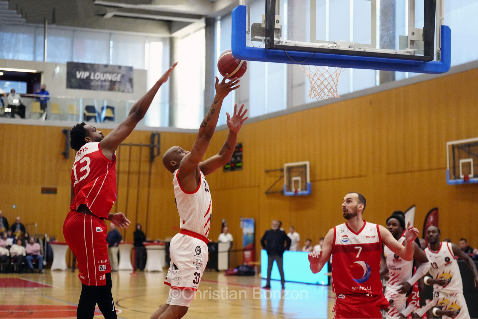 Les Lions de Genve sÕimposent face  Massagno au Pommier