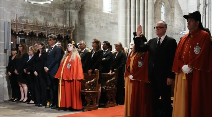 Olivier Jornot et les magistrats genevois entrent officiellement en fonction