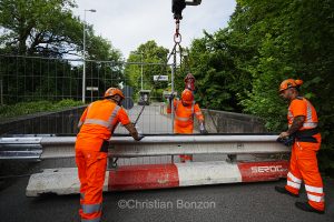 ermeture du poste-frontire entre Hermance et Chens-sur-Lman d